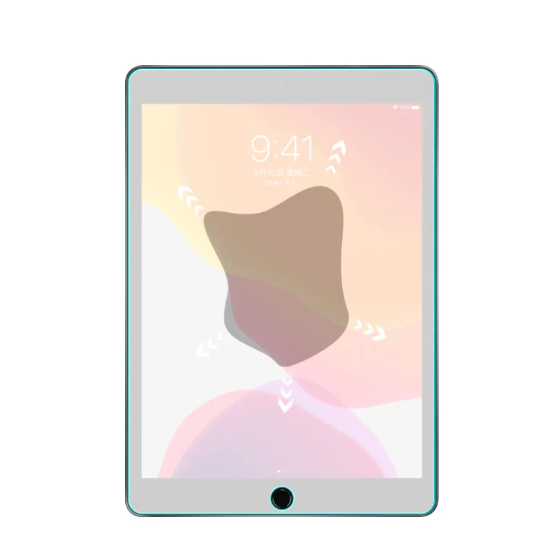 9h強化ガラスアップルipad 10.2 ''10.2インチ2019タブレットスクリーンプロテクター保護フィルムガラスガード