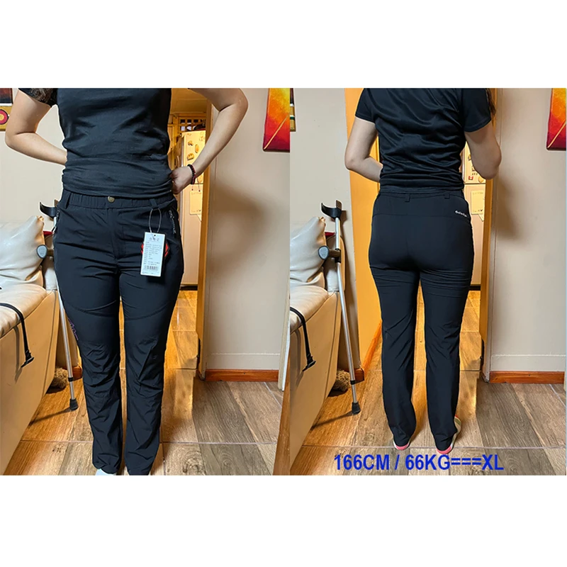 TRVLWEGO Women Summer Trekking Pants Outdoor Running Walking Fishing Elastic Quick Dry Travelling Camping Hiking Trousers
