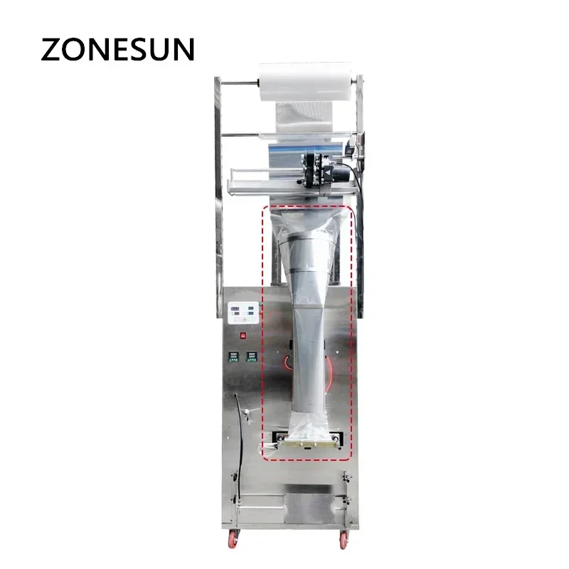 ZONESUN Packaging machine Parts Shaper Custom Back Seal shaper Three-side Seal Shaper Packing Filling Sealing Machine