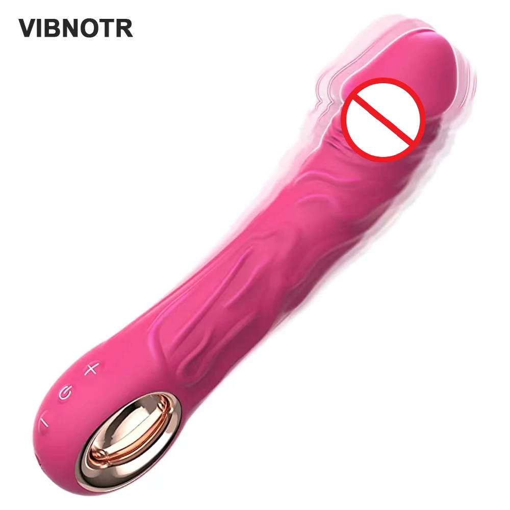 Realistic Dildo Silicone Vibrator for Women Vagina Clitoris G Spot Stimulator With 10 Powerful Vibration Sex Toy Female Vibrator