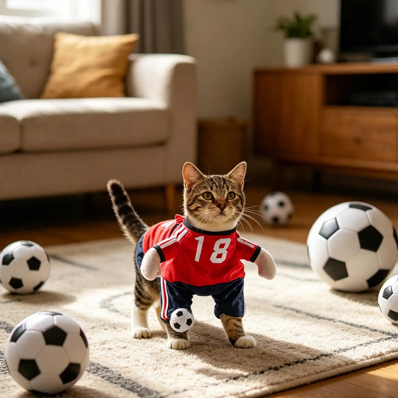 Dog Soccer Jersey Lightweight Breathable Shirts Clothing Soccer Sportswear For Puppy Kitten Cats Pets Animals Summer Birthday
