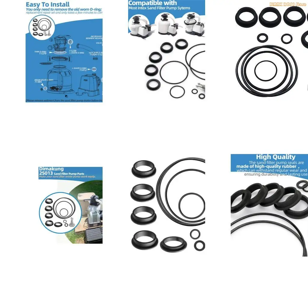 

K1AE Sand Filter Pumps Motor Seals Replacement With Multiple O-Rings and Valves