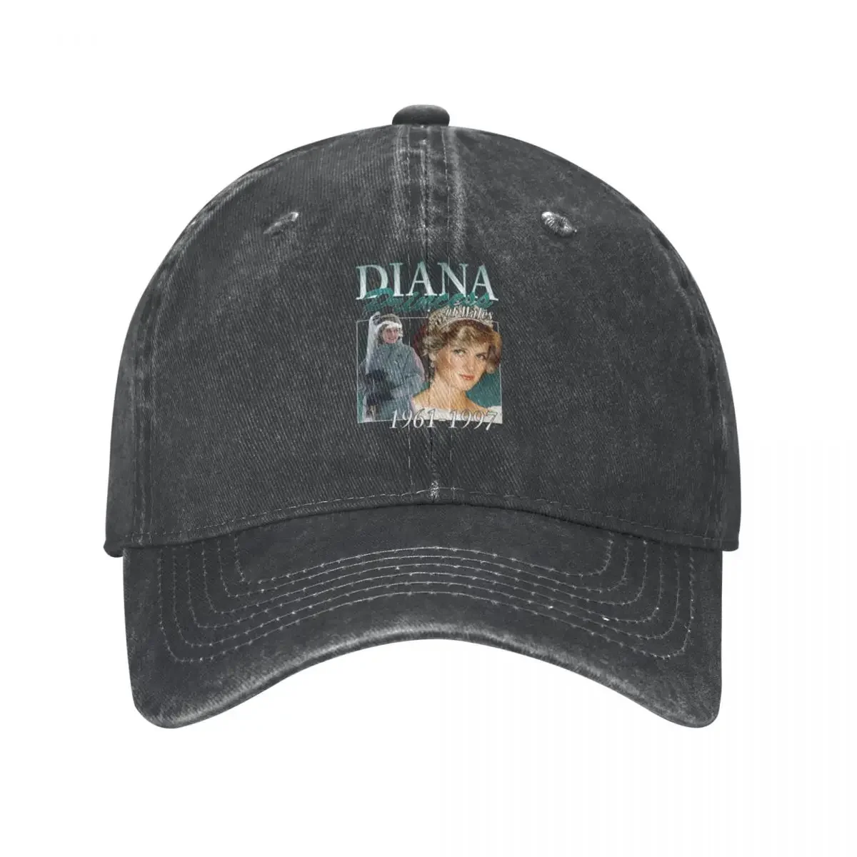 Princess Diana royal Cowboy Hat birthday Fluffy Hat Wild Ball Hat Women's 2024 Men's