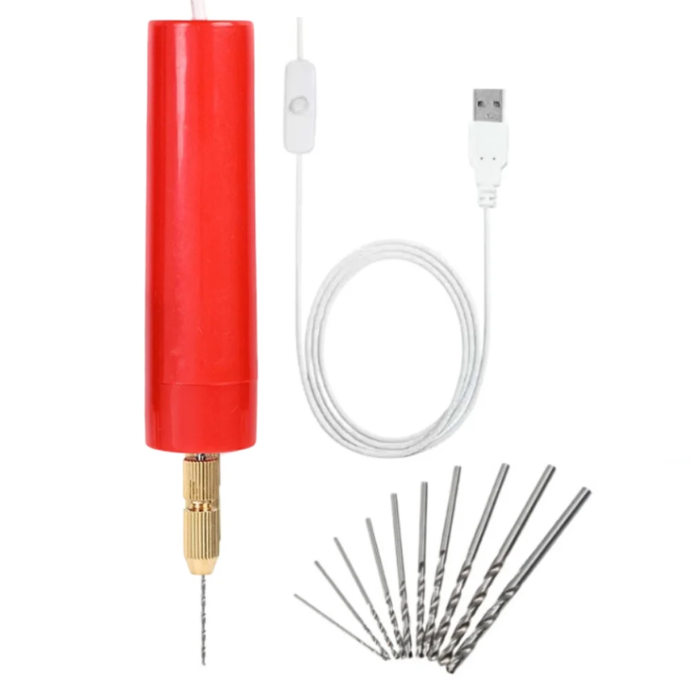 

Mini Grinding Machine Mini Electric Drill Set With 13 Bits Mini Electric Polishing Machine+10 Cobalt Containing Drill Bits
