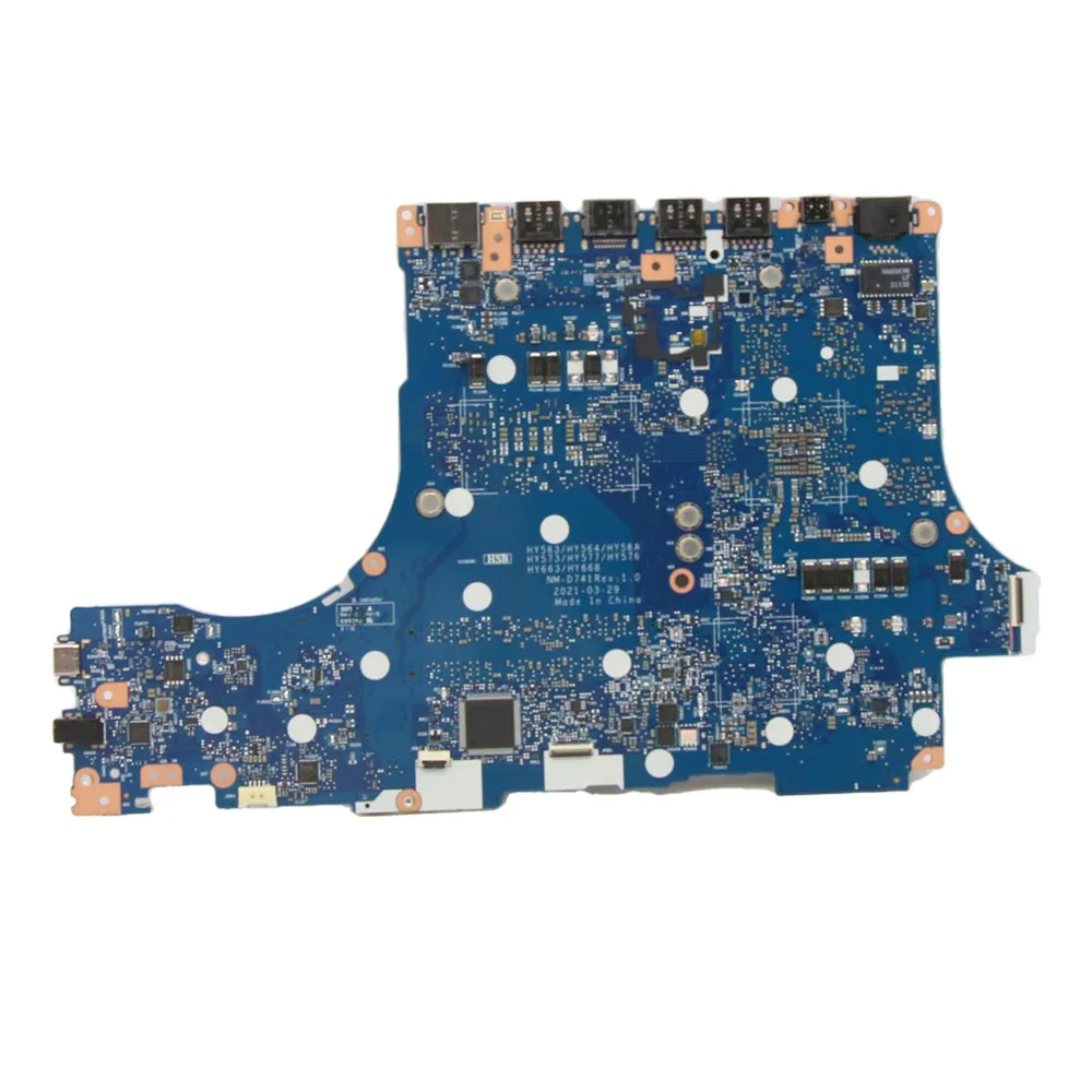NM-D741 For Lenovo Legion 5-15ITH6 Laptop Motherboard Notebook Mainboard Accessories With I5-11400H RTX3050 tested 100% work