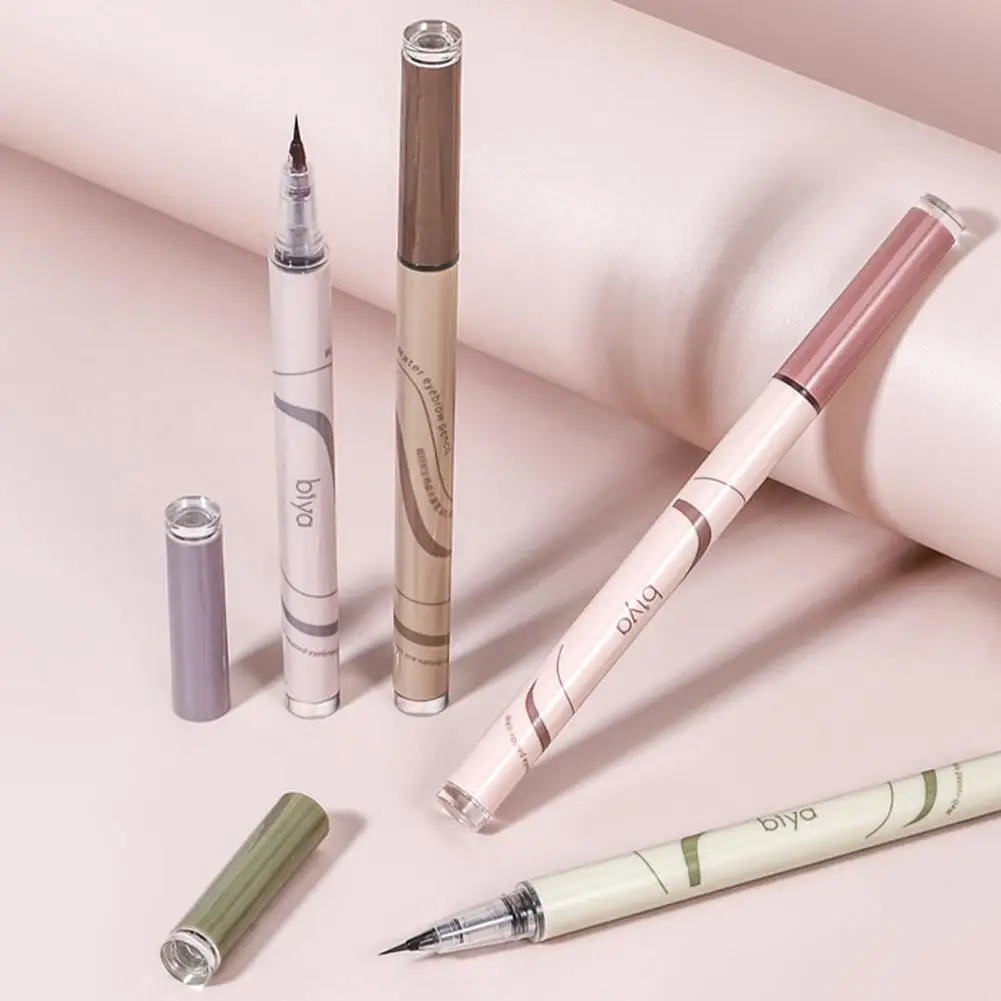 Stylo à sourcils Ultra fin, longue durée de vie, résistant aux taches, étanche, résistant à la sueur, hautement pigmenté, facile à appliquer, liquide pour les yeux