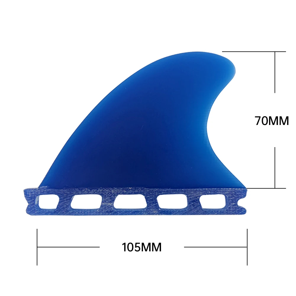 Surfboard fins twin fins/small central fin surfboard Single Tabs  Fins Keel Single Tabs  Keel Fin free combination fins set