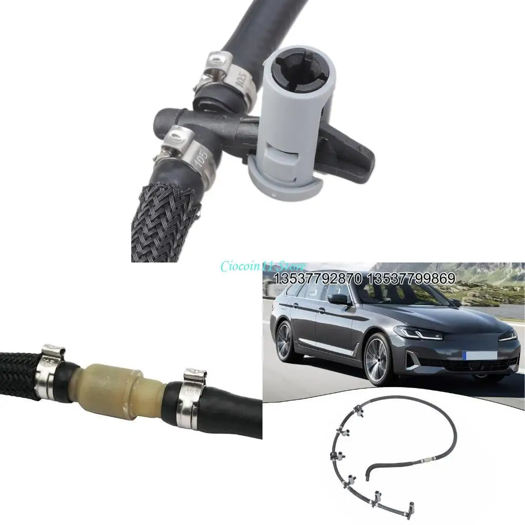 

Y1UB Auto Accessory for E60 E61 E63 E64 Return Line Hose 13537799869 13537792870 13537799962 Replacement Return Pipe