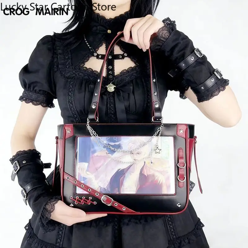 

Original Anime Love and Deepspace Sylus Cosplay Cartoon Ita-bag Handbag Accessories Handmade Single-shoulder Messenger Bag Gift