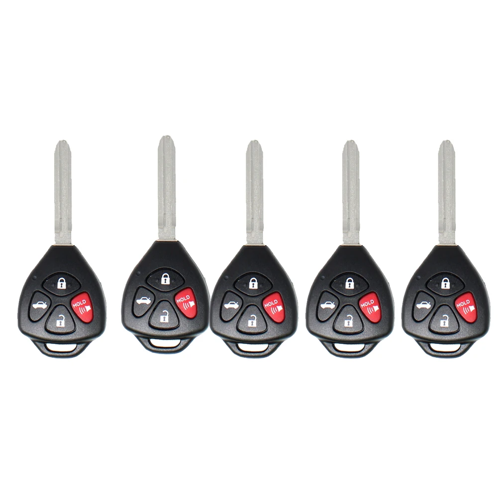 5Pcs KEYDIY B05-4 Universal 4 Button B-Series KD Car Remote Control Key for KD900 KD900+ URG200 KD-X2 Mini for Toyota