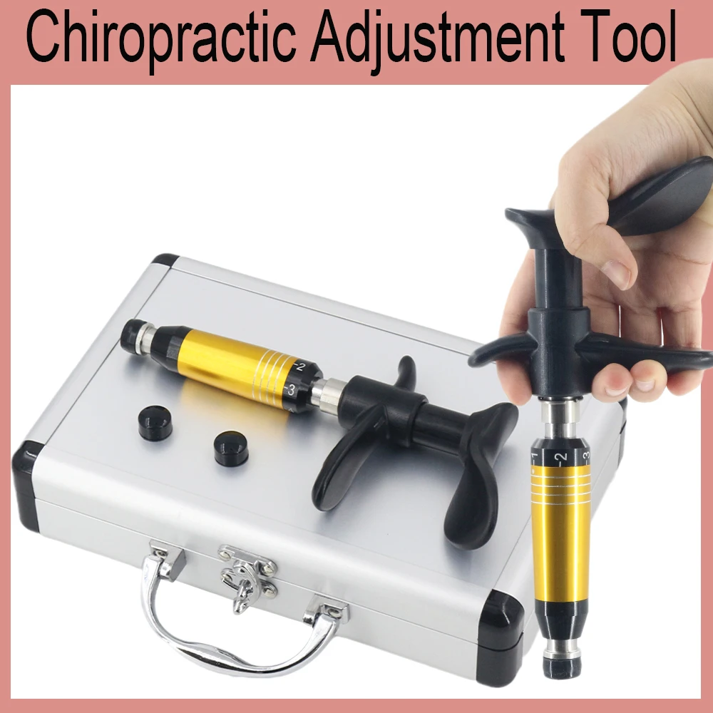 

300N Manual Chiropractic Adjustment Tool Correction Spine Massage Gun Vertebrates Instrument For Cervical Body Relax Massager