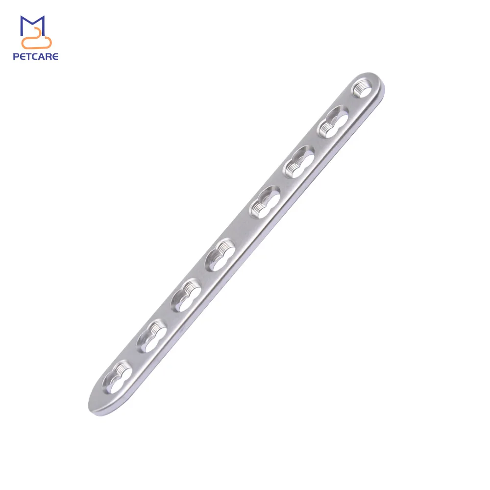 3.5mm, Stainless Steel Straight Locking Plate for Veterinary, Orthopedic Surgery, Implant Instruments, Surgical Tools, 1PC