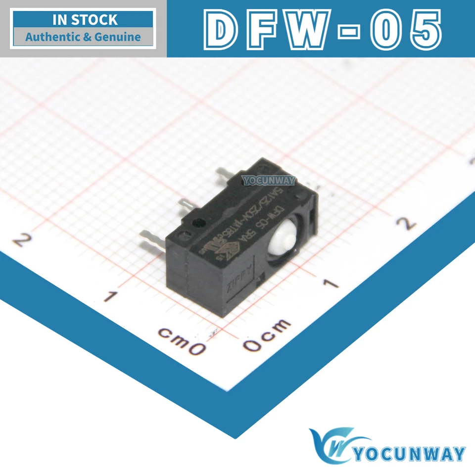 Interruptor Micro ZIPPY DF3-P1 para Mouse Logitech G306 G403 G603