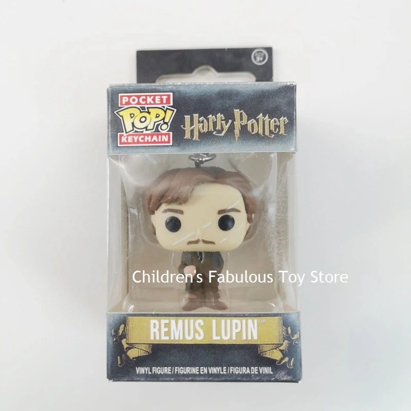 Funko Pocket Keychain Toy Hermione Granger Dobby Dumbledore Malfoy Ginny Ron Hedwig Snape Voldemort Luna Pocket Pop Key Ring Toy