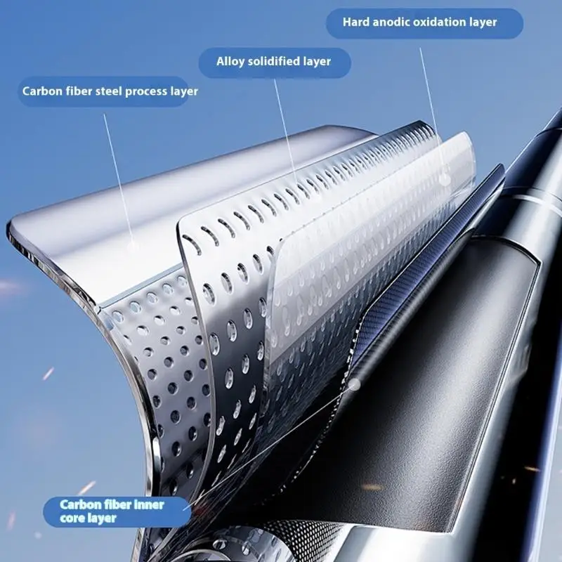 R53C Camera Extension Rod Metal Extender Phone Stabilizer Rod with 1/4inch Screw