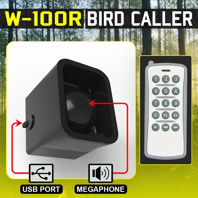 MP3 Bird Caller 100W waterproof with Remote ORIGINAL MANUFACTURER