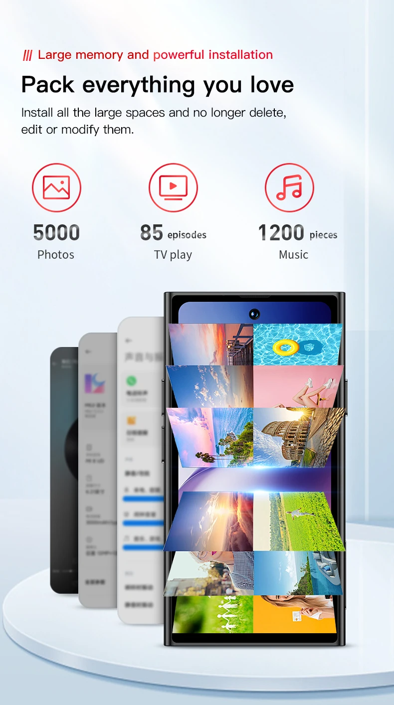 ONEMYTH S25 Pro 3G Smartphone 4.0inches MTK 2GB RAM 16GB ROM Dual SIM Card 5MP 2000mAh Type-C Android Cellphone Face Unlock