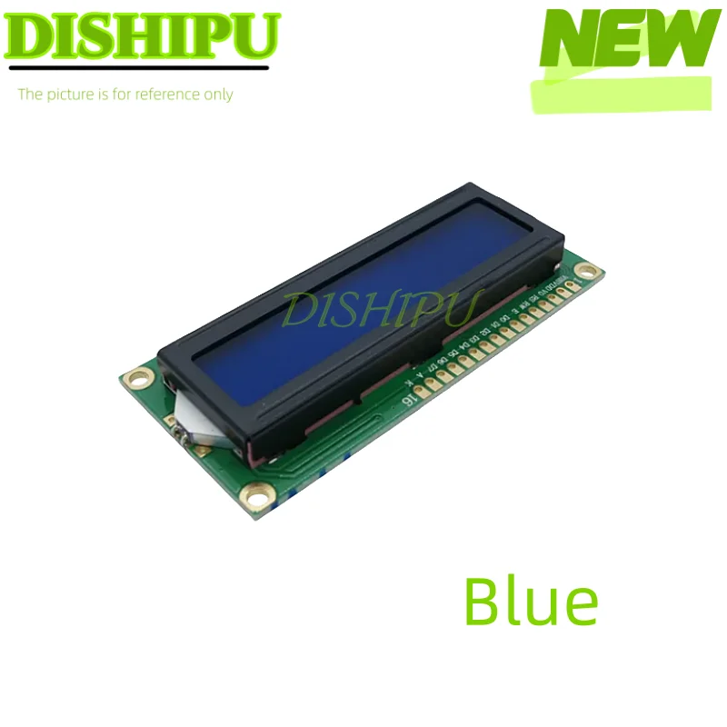 Pantalla LCD retroiluminada para Arduino, Kit de bricolaje, PCF8574, LCD1602, 1602, azul/amarillo, verde, 16x2, 1602A, 5v