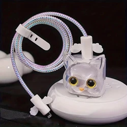 3D soft case for iPhone 16 15 14 For 18/20W fast charging candy color USB data cable protective case Sweet Star protective