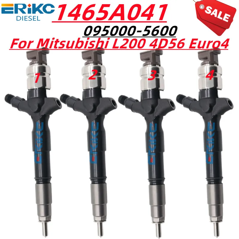 095000-5600 095000-5601 Diesel Injector Assembly 1465A041 For Mitsubishi L200 4D56 Euro4 0950005600 0950005601