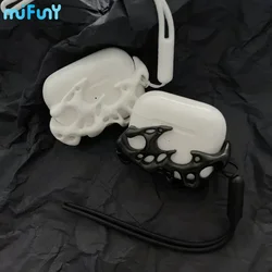 MiFuny Skeleton Airpods Case Decoration Openwork Design Silica Protective  Customized Case for Airpods Pro Earphone Accessorie