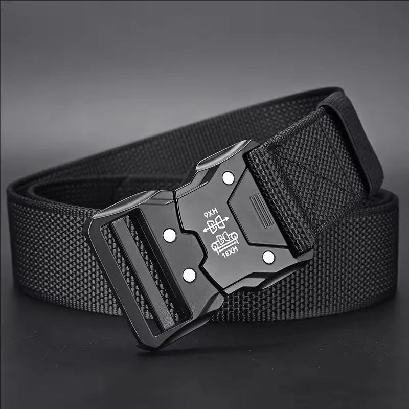 Men's Belt Outdoor Multi Function Belt High Quality Canvas For Nylon Male Luxury Belts Women's Sports Jeans Belt Neutral Belts