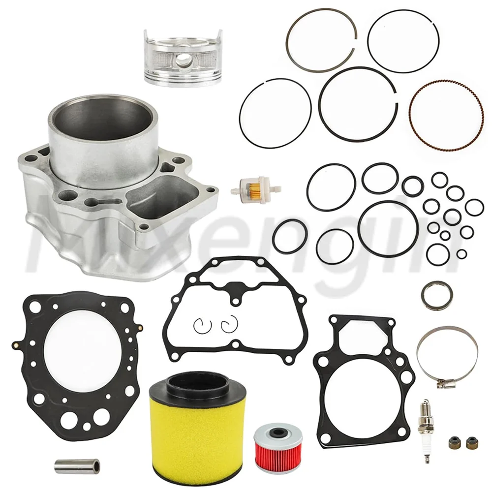 Motor cylinder Air Cleaner piston gasket Rebuild Overhaul kit for Honda Rancher 420 TRX420 STD 86.5mm 12100-HP5-600 2007-2018