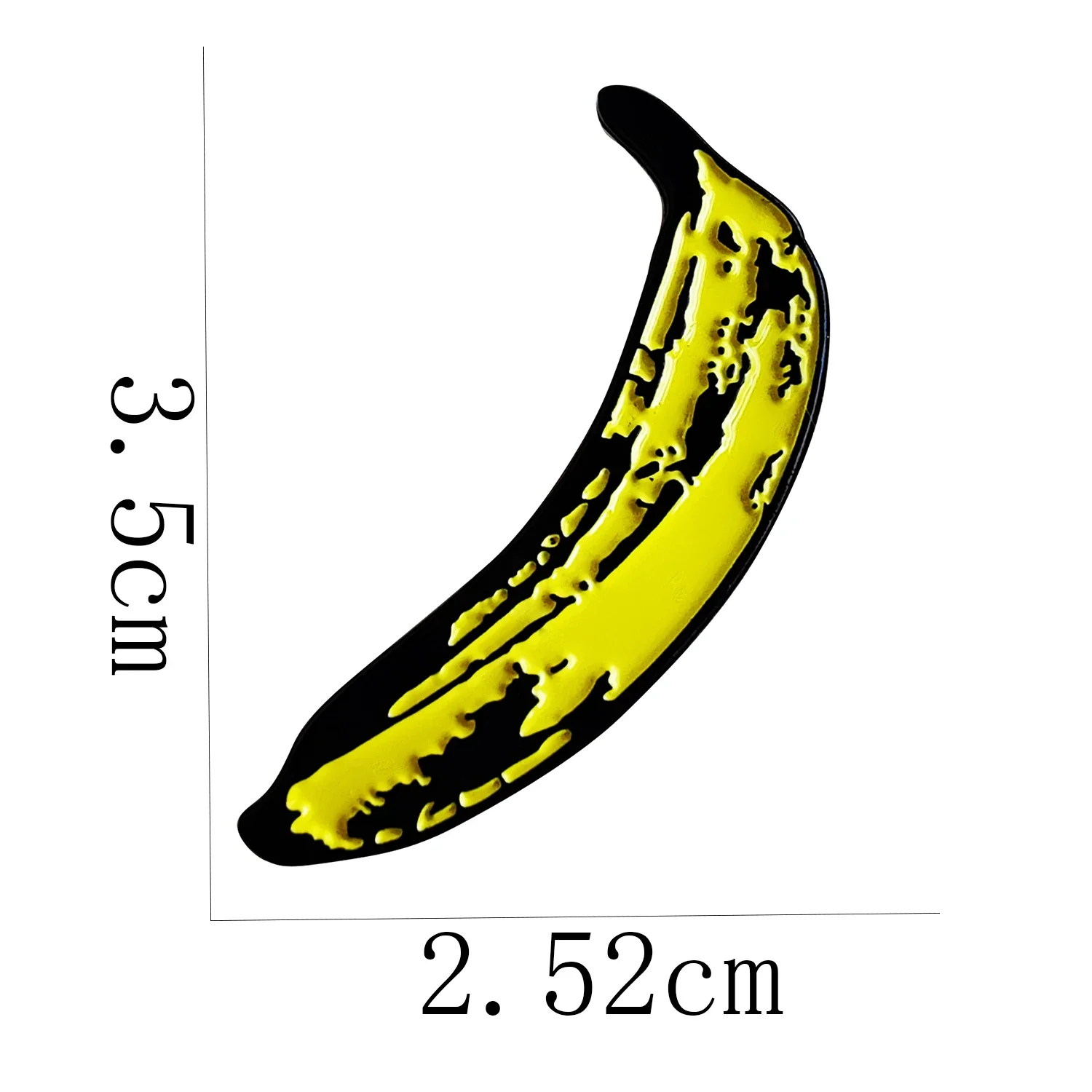 Velvet Underground Banana  Enamel Pin Lapel Brooch Metal Brooches Bag Lapel Badge Jewelry Gift for Kids Friends