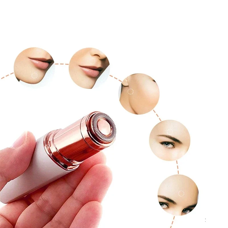 Facial Hair Remover Replacement Heads for Flawless Finishing Touch Facial Hair Removal Tool for Women Razor Accessories