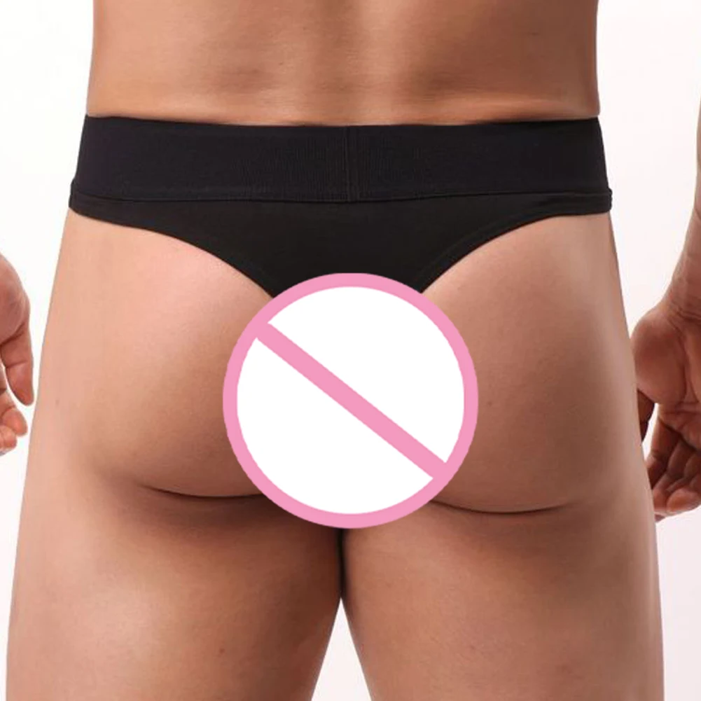For Daily Wear Men's G-String For Intimate Wear Black,Gray,White,Purple,Green Men's Underwear With Breathable Fabric