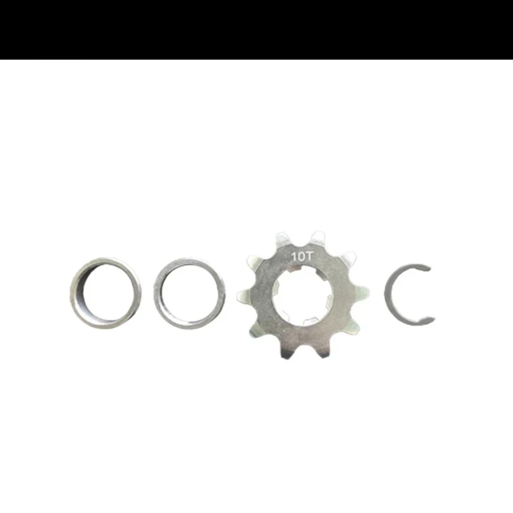 Piñón de cadena de alto rendimiento 420 10T QSMOTOR Precisión - Hecho para motor de accionamiento medio QS138 V1/V2 en E - Motoc