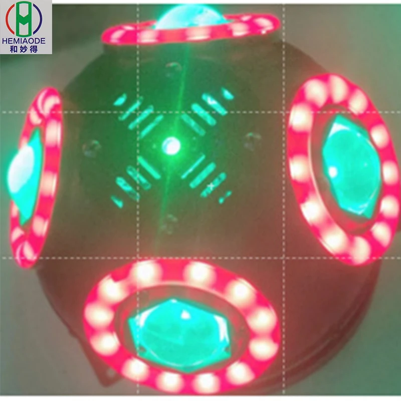 Mushroom Laser Light RGB Party Laser DJ Disco Laser Projector Stage Bar Holiday Rotating Light (Voice Control+DMX)