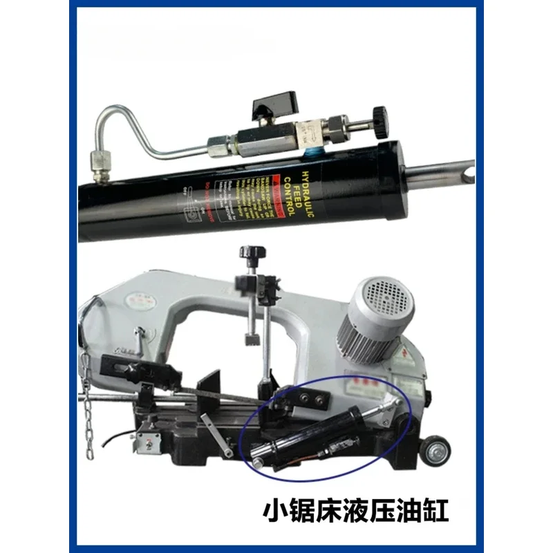 Metal Accessories Manual Band Saw With Lifting Oil Cylinder