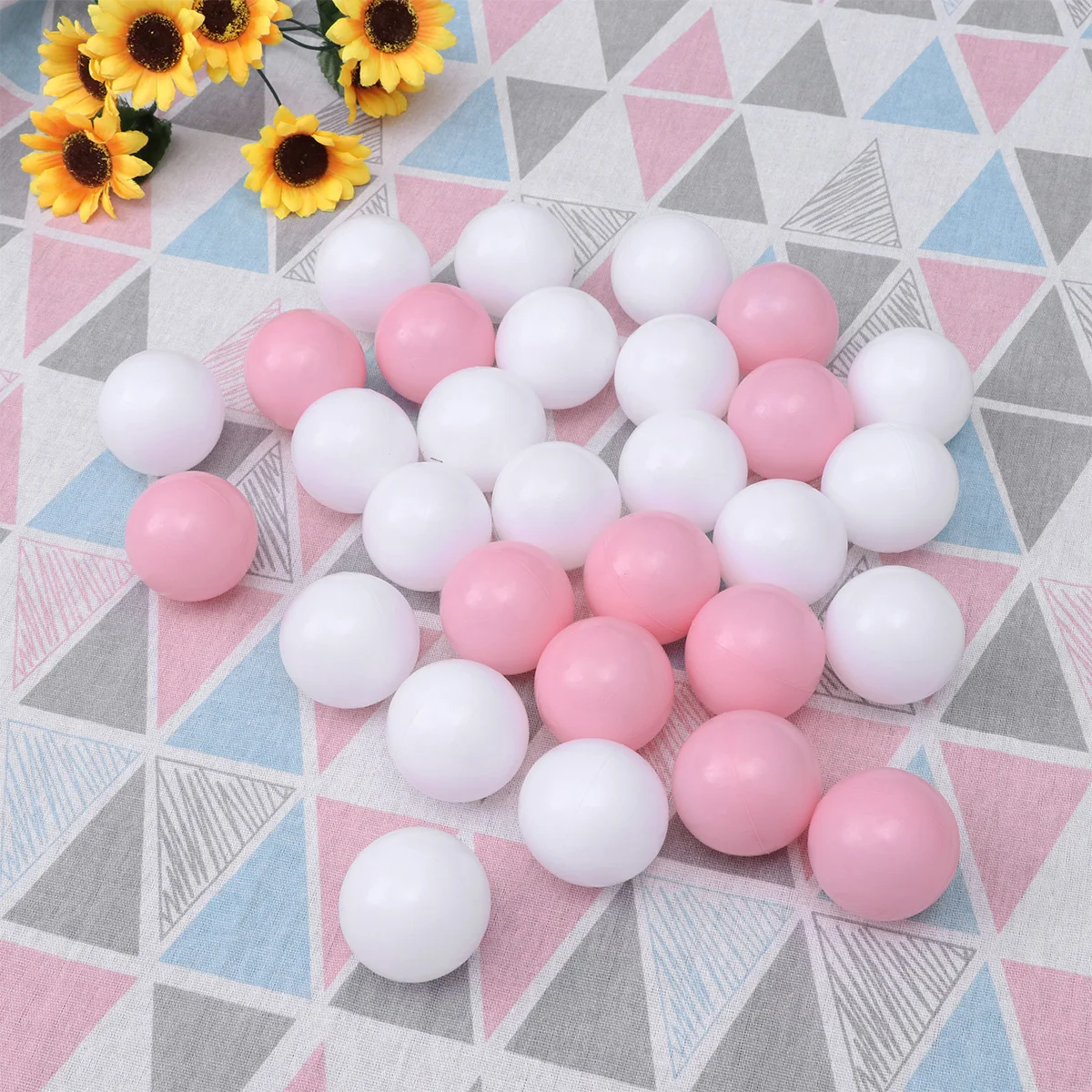 100 Pcs Pearl Ocean Balls Pit Crush Proof Bathtub Toy Infant Toys Baby Kids with The Child