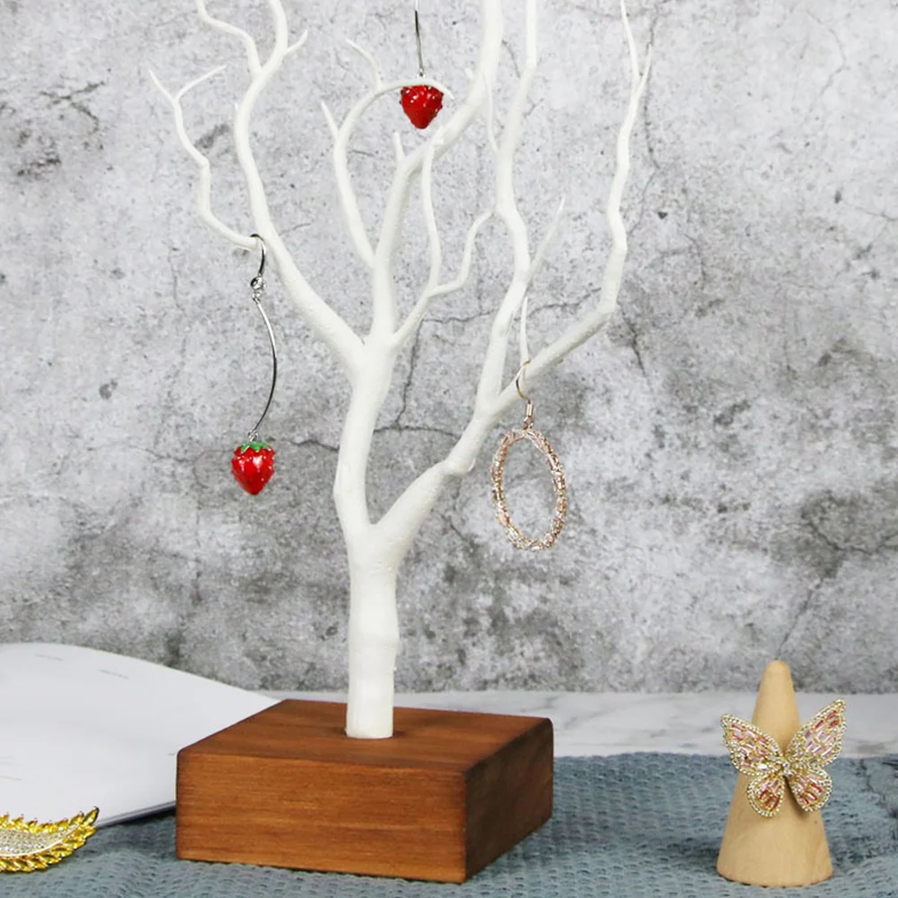 

Стойка для ювелирных изделий, ganizer Display Tree, уникальный дизайн, украшение для дома, настольные подвесные серьги, ожерелье, решение для хранения премиум-класса