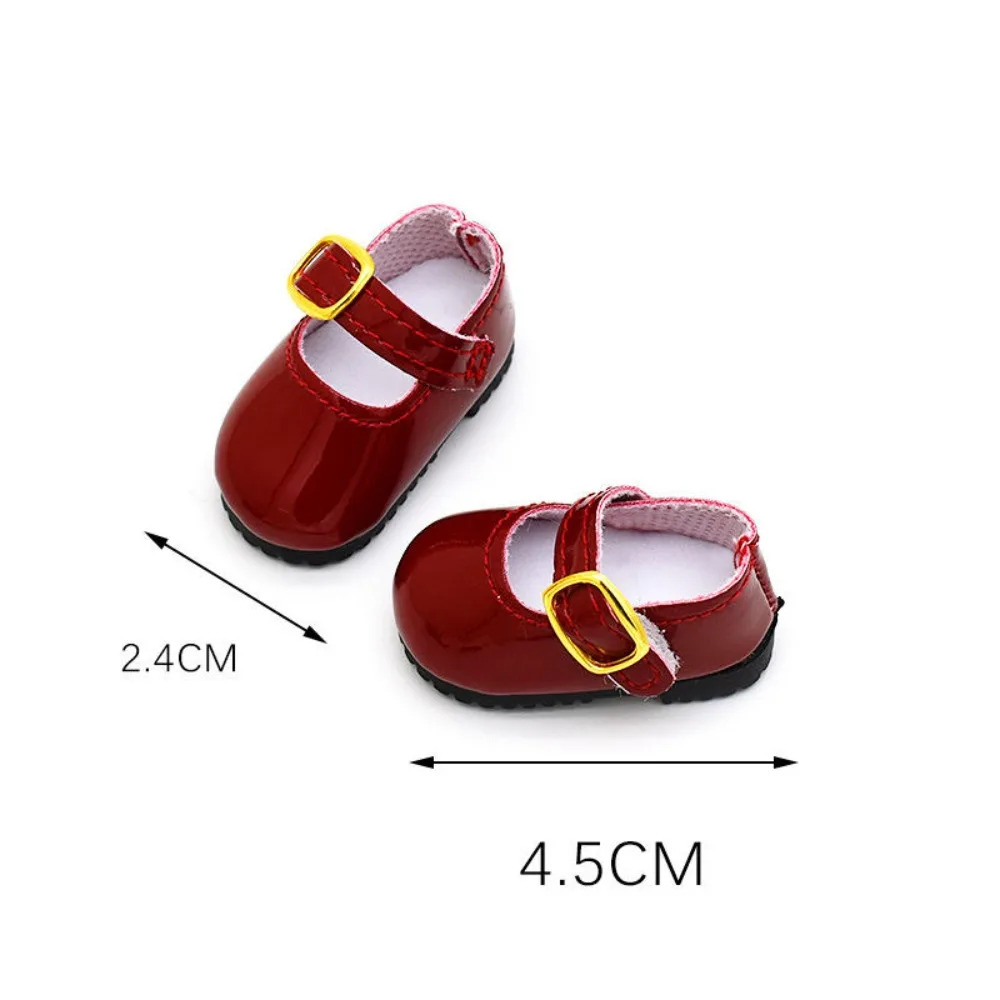 Fashion 1/6 BJD Doll Accessories Princess Shoes Candy Color For 30cm BJD YOSD MYOU Doll Leather Mini Shoes Kids Toy