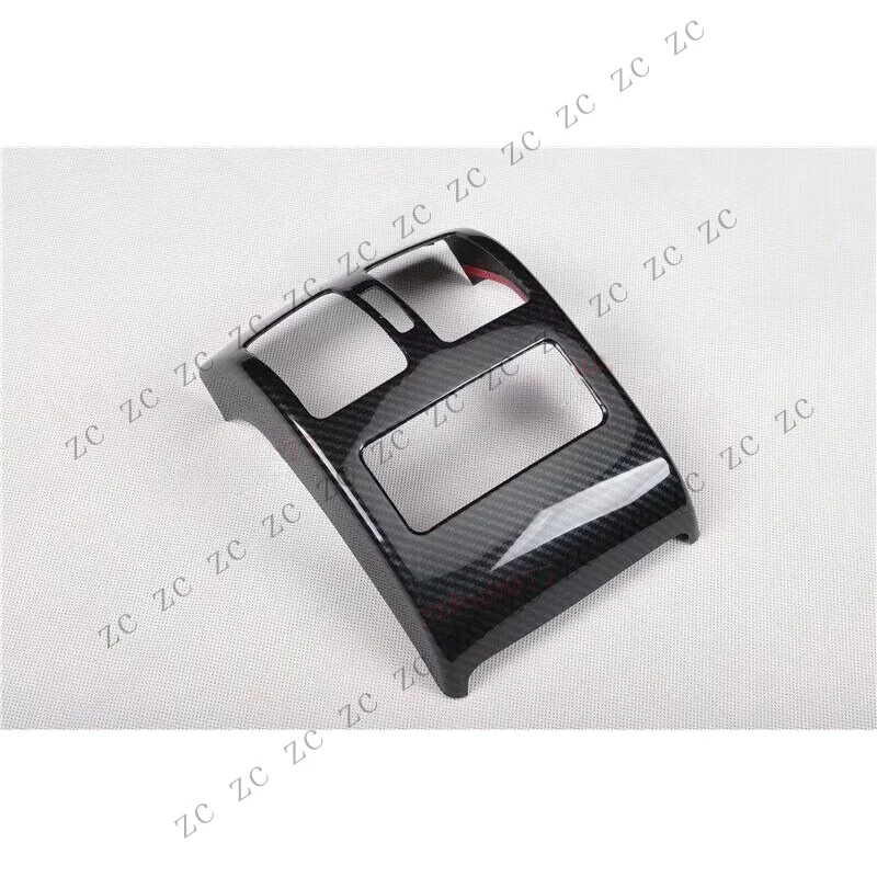 S+ For Mercedes-Benz GLK 2013-15 Rear Air Outlet Panel Cover Trim Carbon Fiber ABS