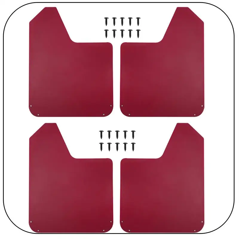 

АБНФ! Универсальные брызговики, брызговики, автомобильные брызговики со отражателями, аксессуары для грузовиков, автомобилей, внедорожников, 4 шт.