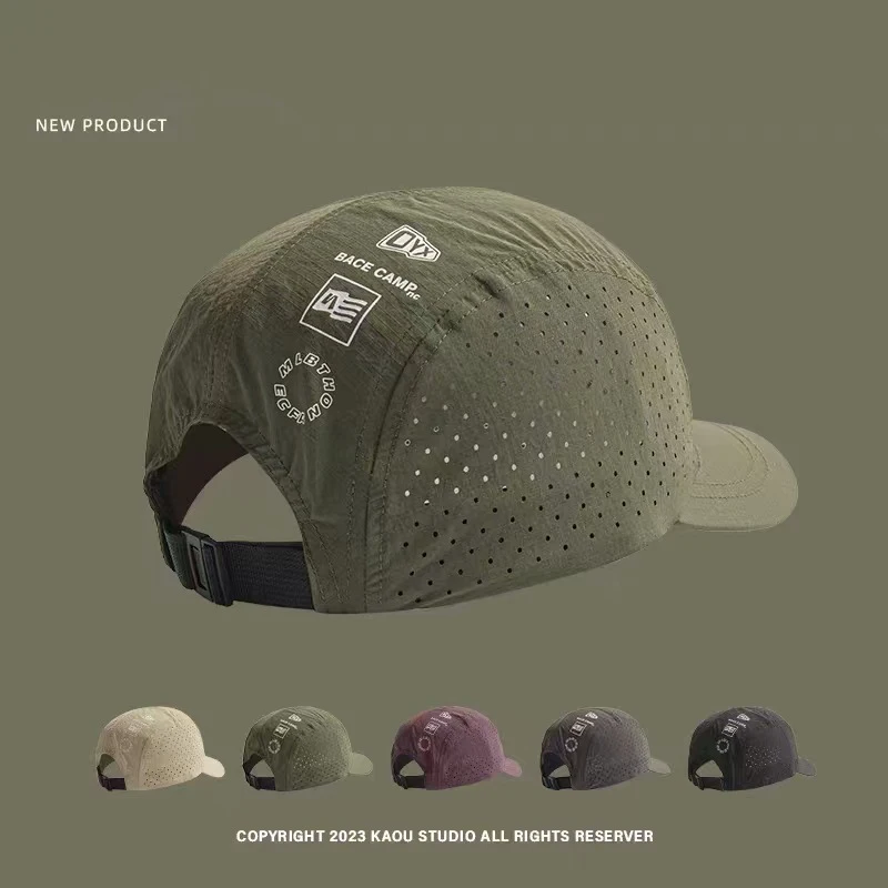 

Quick Drying Hat Men's Summer Thin Sun Hat Breathable Mesh Exercise Sports Hat Outdoor Sun Protection Sunshade Fishing Hat