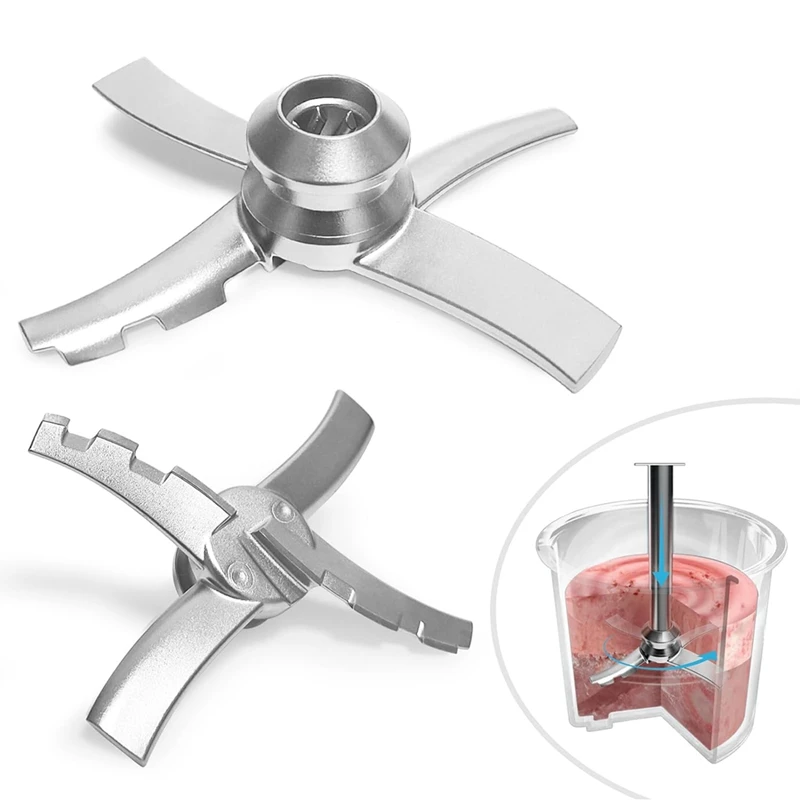 Imagem -06 - Substituição Paddle Blade para Ninja Creami Nc300 Série Fabricantes de Sorvete Mistura Lâmina Paddle Nc301 Cn305a Cn301co Prata