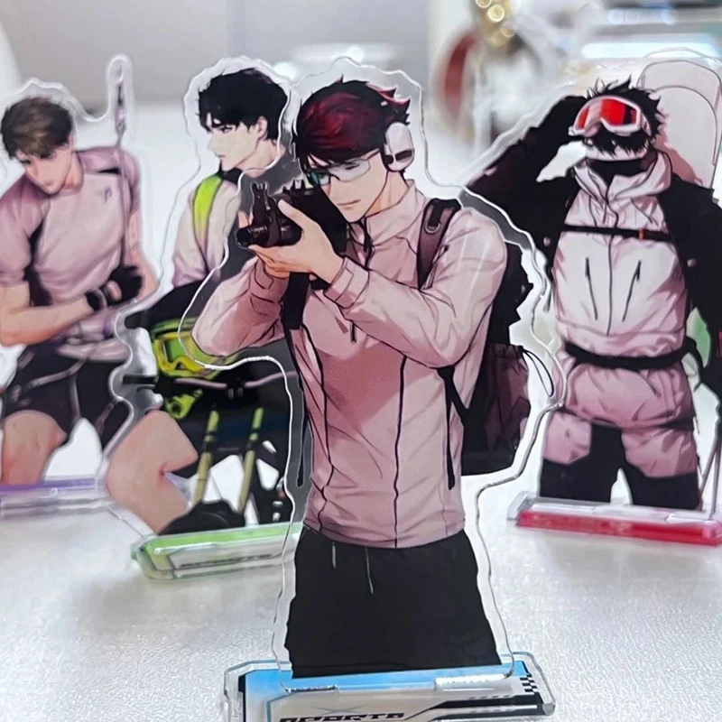 10 سنتيمتر/3.93in أنيمي الكرة الطائرة الدائمة لوحات الاكريليك أرقام الأجهزة الطرفية Udo جولي Sakugan Seibu سطح المكتب الحلي هدايا عيد الميلاد #3