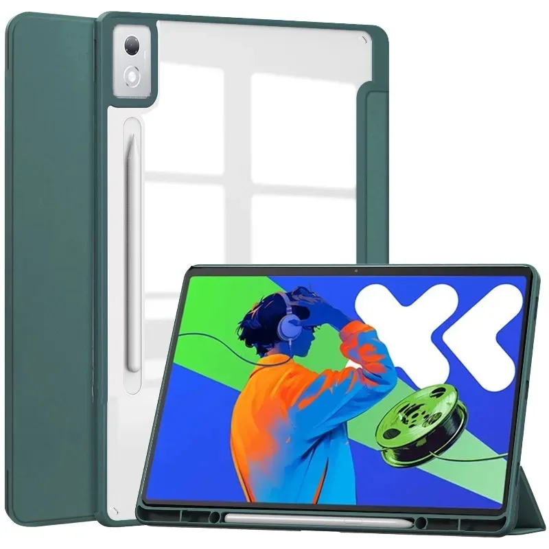 

Smart Case For Lenovo Xiaoxin Pad Pro 12.7 2025 Fold Stand Cover Acrylic Funda Idea Tab Pro TB373FU/TB375FC 12.7" Tablet Cover