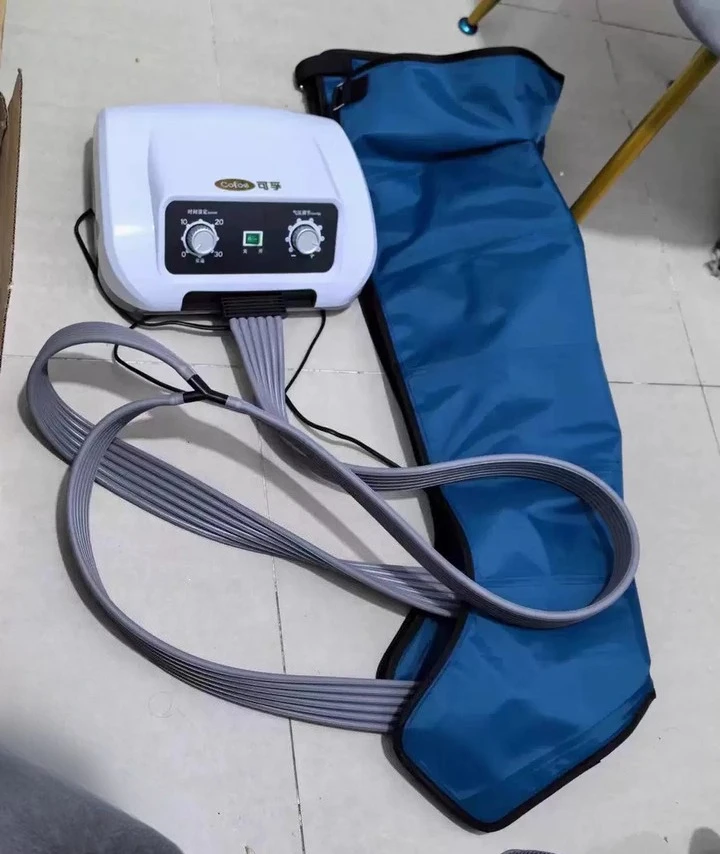 

Воздушный компрессионный массажер для ног для пожилых людей, шестикамерный воздушный волновой массажер для ног, ожидания, рук, массажер под давлением воздуха, терапевтическое устройство