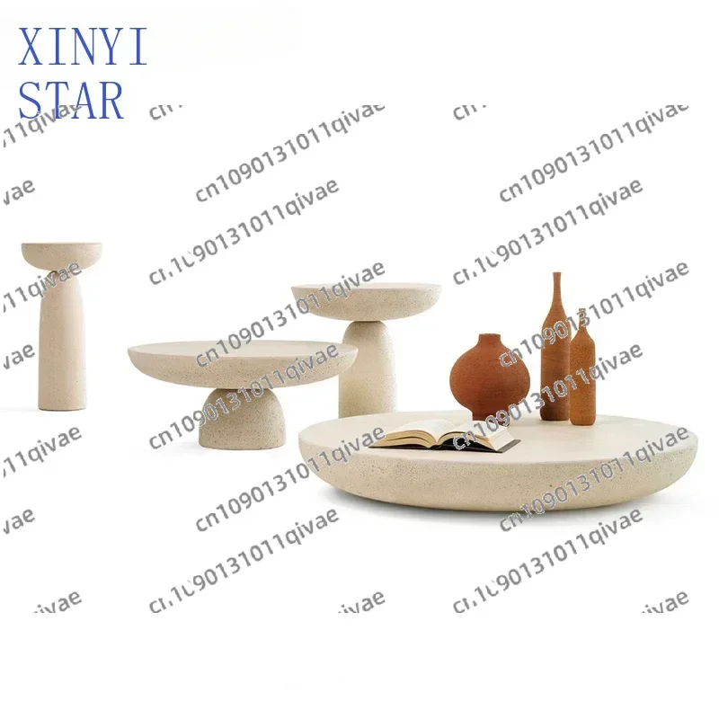 

Nordic Mushroom Style Round Side Table Designer Coffee Tables Combination