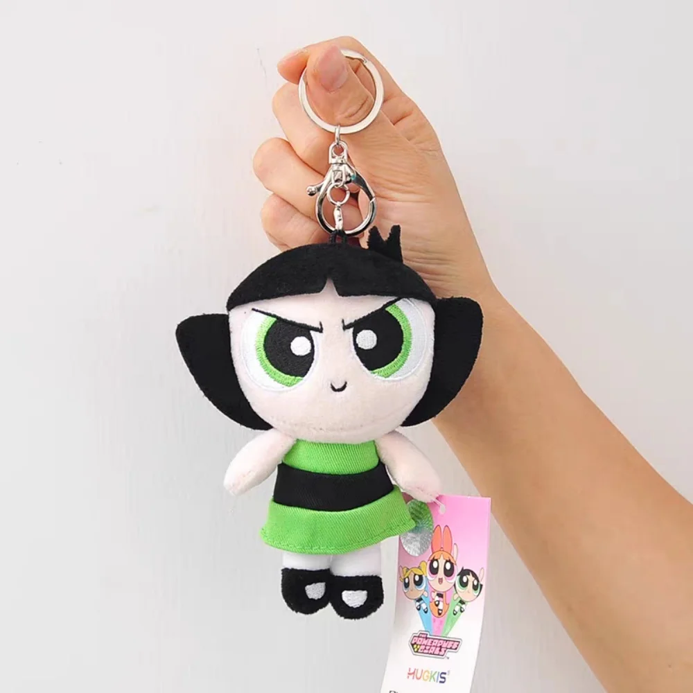 الأصلي أنيمي Powerpuff الفتيات Buttercup أفخم ألعاب الدمى الكرتون فقاعات زهر Kawaii أفخم اكسسوارات الديكور الهدايا