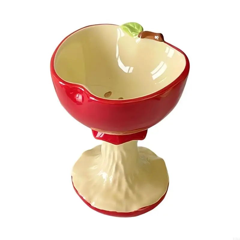   Attractive Fruit Decorated Porcelain Presentation Plate Suitable For dahi substitutes And Fruit Mixes