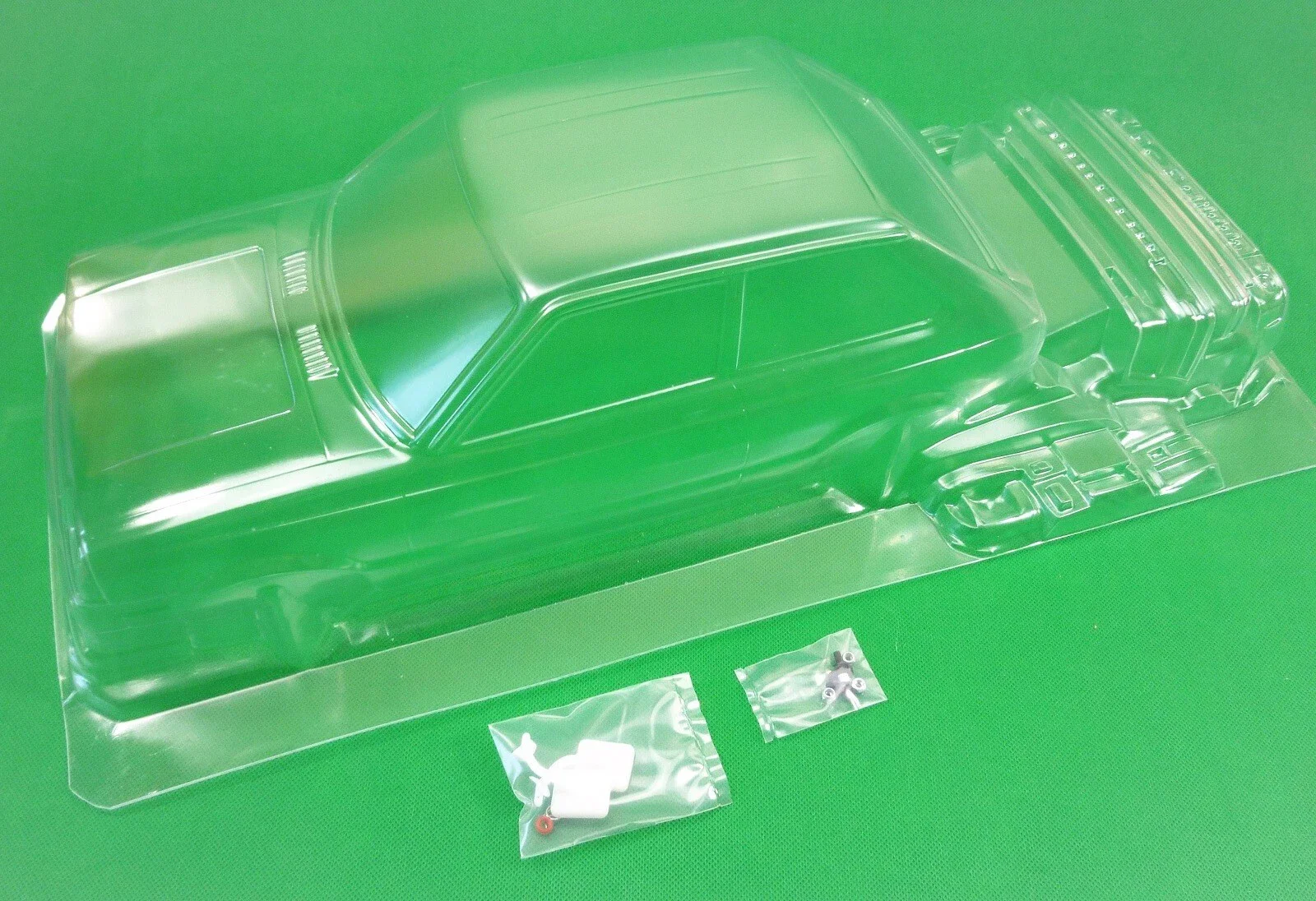 Team C TC061 1/10 Starlet KP61 195mm Widebody Clear PC Body Shell with Decals & Window Mask for RC Drift Car