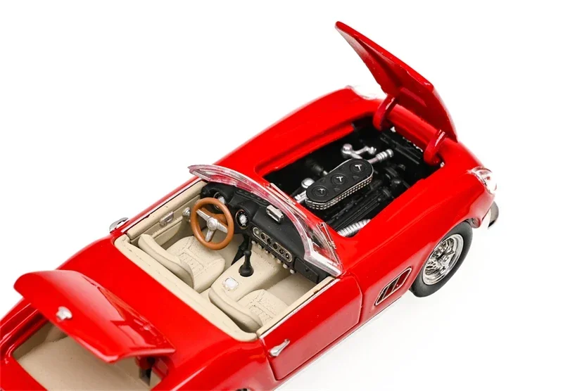 インテリアダイキャストカー,gfcc 1:64 1960 250 swb,レッドブラウン