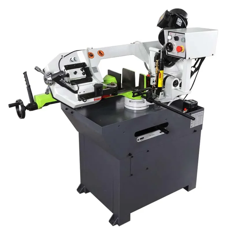 For HX260G Handheld Band Saw Variable-Speed Portable Bandsaw for Cutting Stainless Steel Aluminum Metal PVC Wood Rubber Plastic