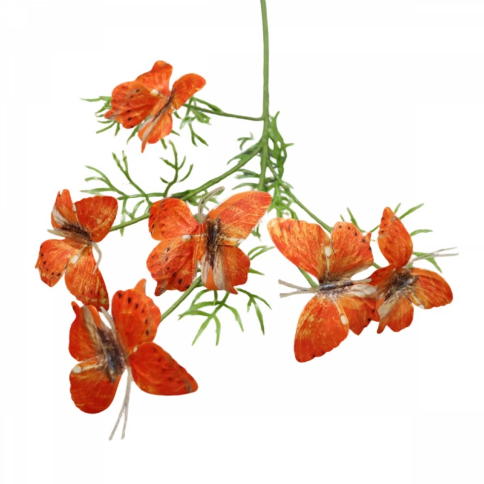 Fake Flowers for Floral Arrangements Butterfly Picks with Long Stems